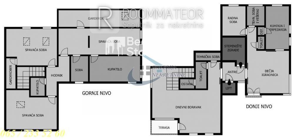 Stan na prodaju u Beogradu, Savski venac, 369m2, cena 1050000 evra