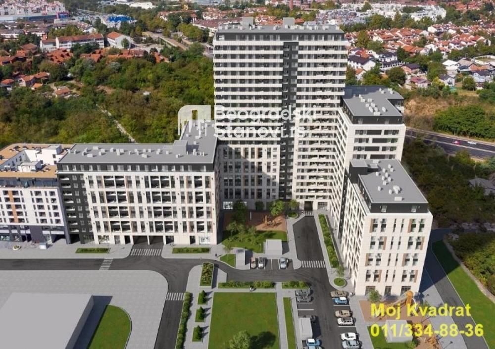 Stan na prodaju u Beogradu, Novi Beograd blok 60, trosoban, 66m2, cena 217041 evra