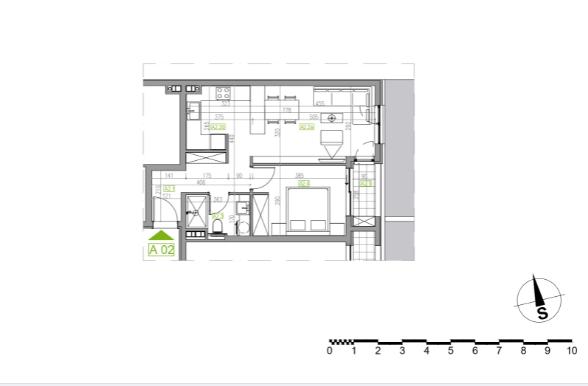 Stan na prodaju u Beogradu, Zvezdara, dvosoban, 48m2