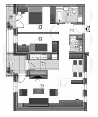 Stan na prodaju u Beogradu, Novi Beograd, trosoban, 84m2