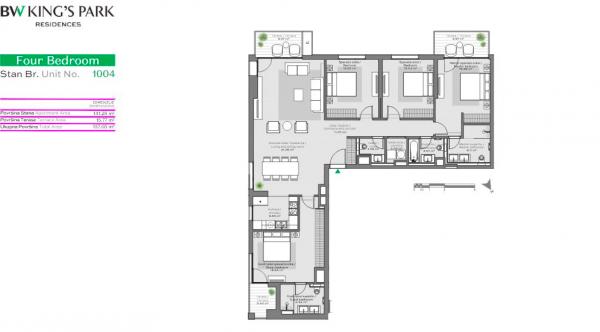 Stan na prodaju u Beogradu, Beograd na vodi, cetvorosoban, 157m2