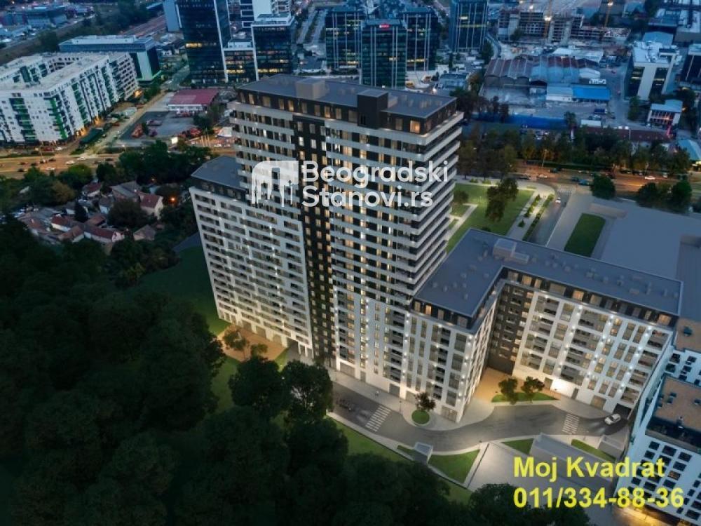 Stan na prodaju u Beogradu, Novi Beograd blok 60, trosoban, 67m2, cena 242303 evra