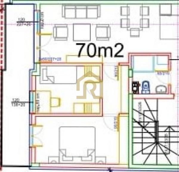 Stan na prodaju u Beogradu, Braće Jerković, trosoban, 72m2, cena 195561 evra