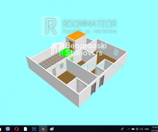 Stan na prodaju u Beogradu, Rakovica, dvosoban, 102m2, cena 96000 evra