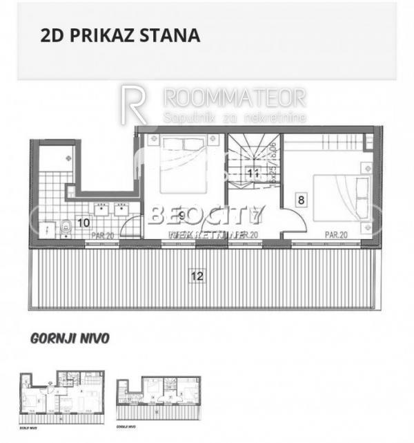 Stan na prodaju u Beogradu, Šumice, 124m2, cena 335340 evra