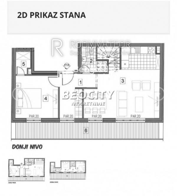 Stan na prodaju u Beogradu, Šumice, 124m2, cena 335340 evra