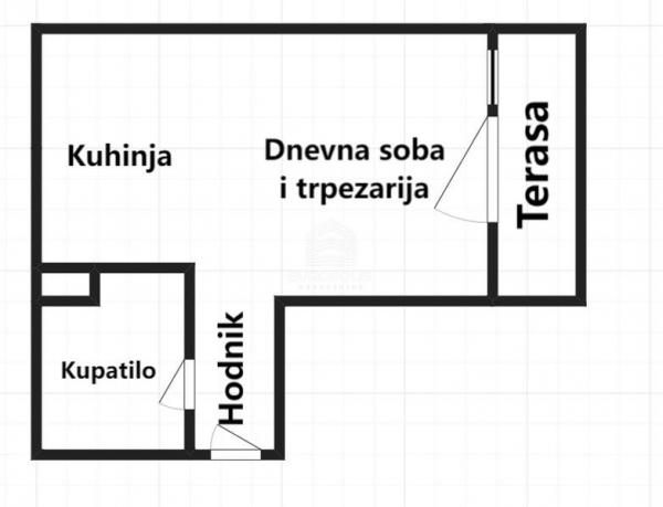 Stan na prodaju u Beogradu, Stari Košutnjak, jednosoban, 36m2, cena 85000 evra