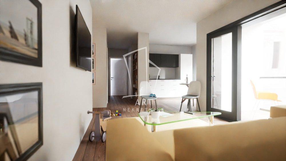 Stan na prodaju u Beogradu, Kalenić pijaca, trosoban, 58m2, cena 219438 evra