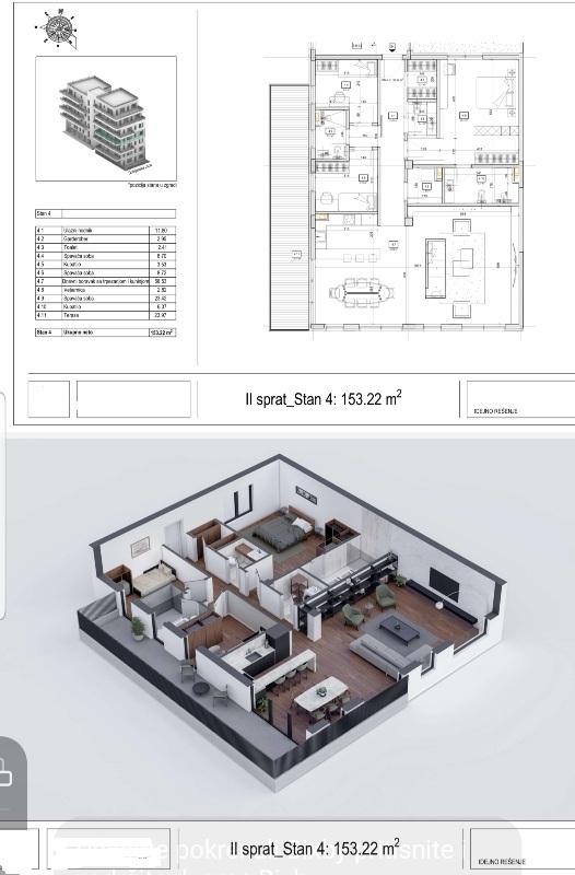 Stan na prodaju u Beogradu, Vračar, cetvorosoban, 158m2, cena 825000 evra