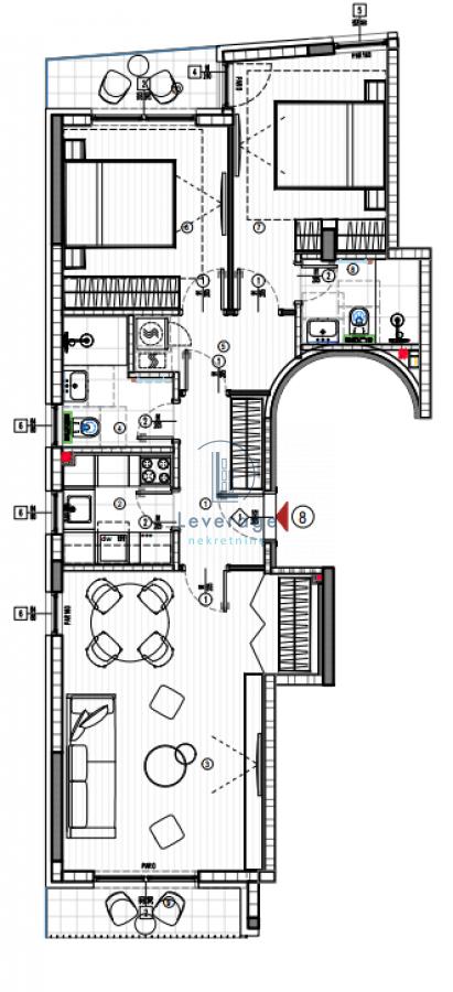Stan na prodaju u Beogradu, Pašino brdo, trosoban, 78m2, cena 273000 evra