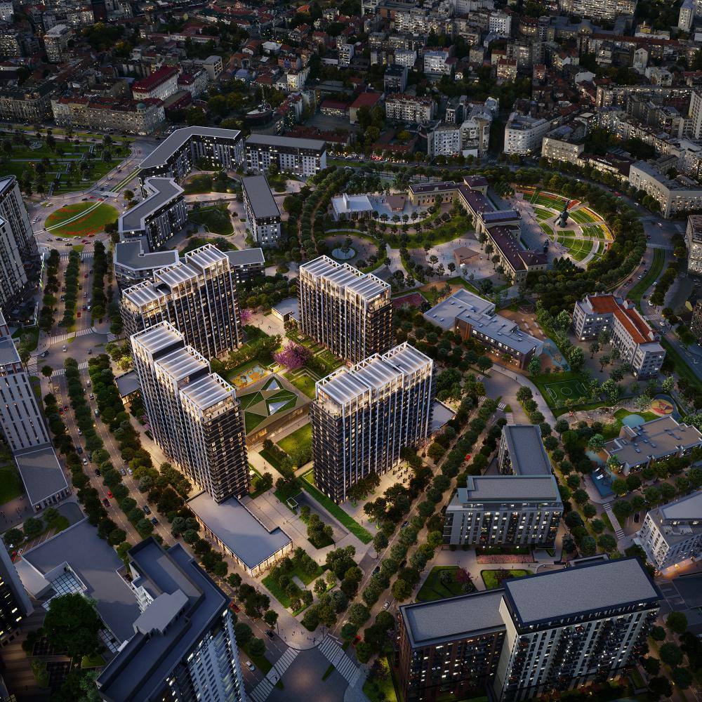 Stan na prodaju u Beogradu, Beograd na vodi, dvosoban, 57m2, cena 260000 evra