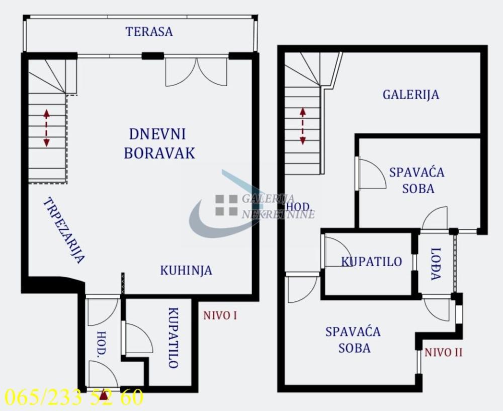 Stan na prodaju u Beogradu, Zvezdara, trosoban, 78m2, cena 299000 evra