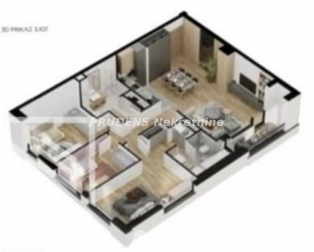 Stan na prodaju u Beogradu, Voždovac, cetvorosoban, 95m2, cena 335000 evra