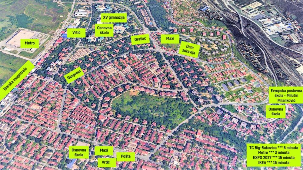 Stan na prodaju u Beogradu, Petlovo brdo,Rakovica, dvoiposoban, 68m2, cena 161500 evra