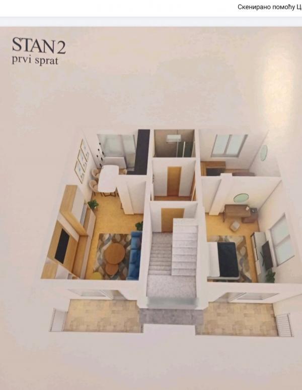 Stan na prodaju u Beogradu, Resnik, dvosoban, 67m2, cena 120600 evra