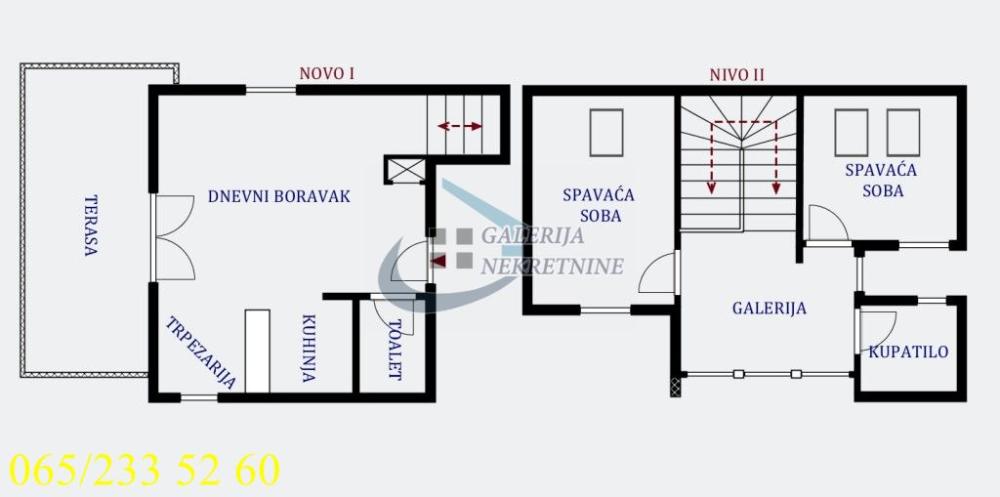 Stan na prodaju u Beogradu, Vračar (Hram), trosoban, 86m2, cena 292000 evra