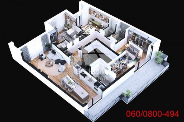 Stan na prodaju u Beogradu, Crveni Krst, cetvorosoban, 151m2, cena 551671 evra