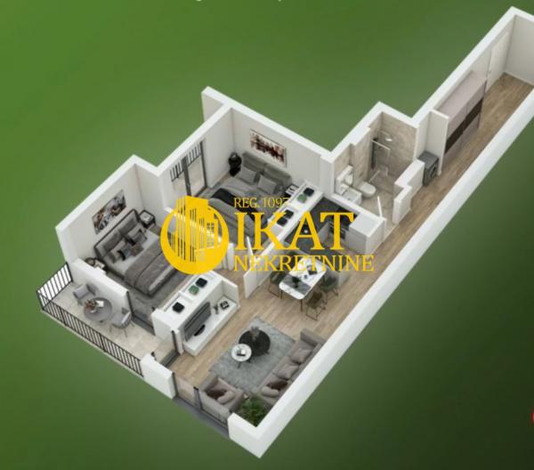 Stan na prodaju u Beogradu, Pašino brdo, trosoban, 70m2, cena 226752 evra