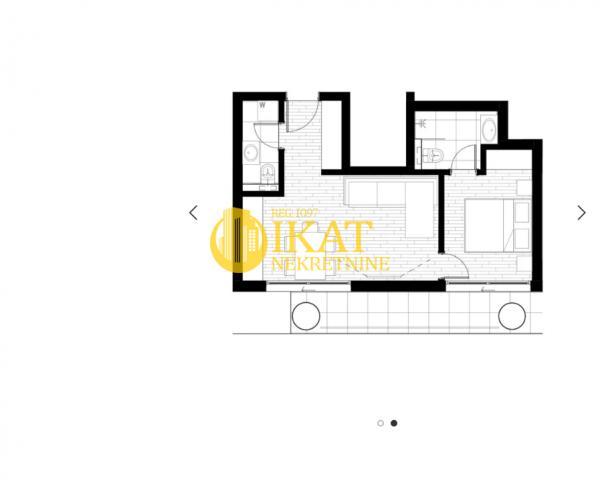 Stan na prodaju u Beogradu, Pašino brdo, dvosoban, 42m2, cena 150948 evra