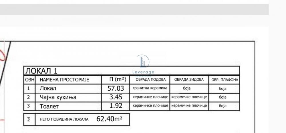 Stan na prodaju u Beogradu, Mirijevo, 62m2, cena 124800 evra