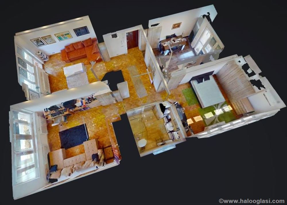 Stan na prodaju u Beogradu, Beograd (centar), trosoban, 91m2, cena 380000 evra