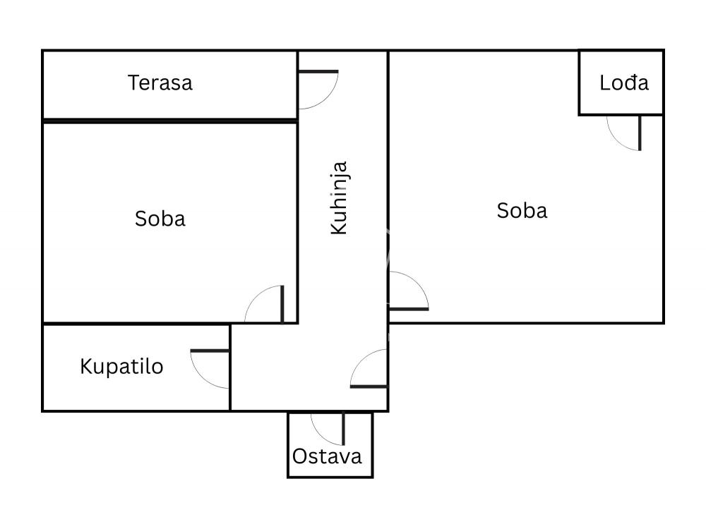 Stan na prodaju u Beogradu, Novi Beograd, dvosoban, 62m2, cena 175000 evra