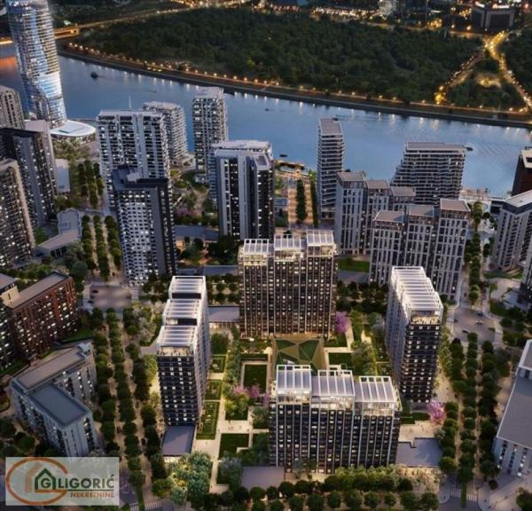 Stan na prodaju u Beogradu, Beograd na vodi, trosoban, 72m2, cena 395000 evra