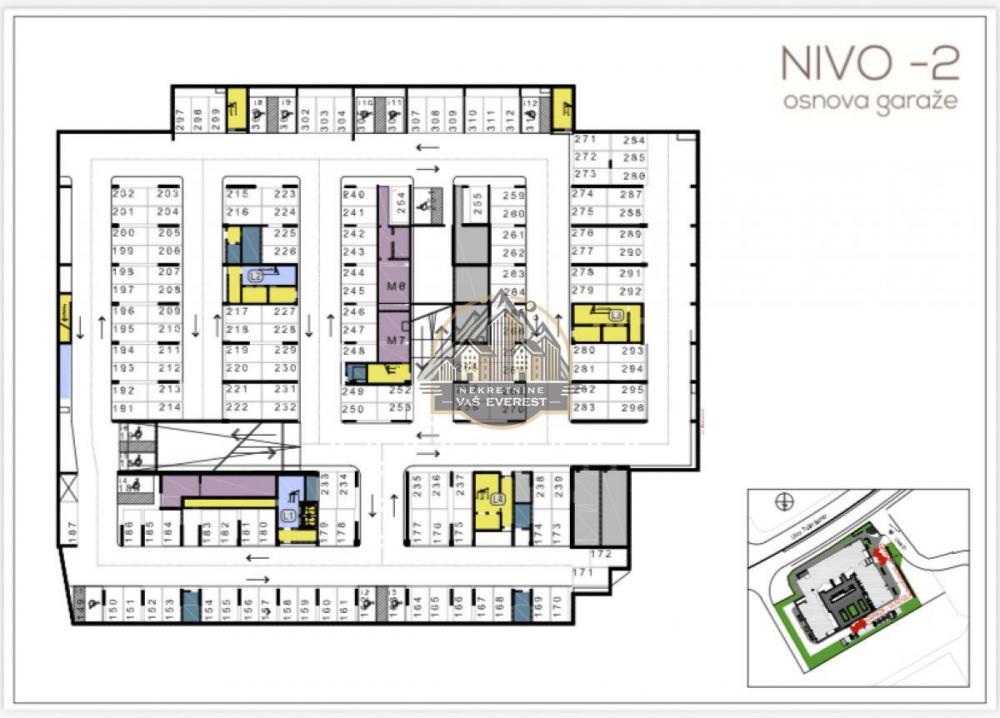 Stan na prodaju u Beogradu, Tošin bunar, dvosoban, 75m2, cena 263410 evra