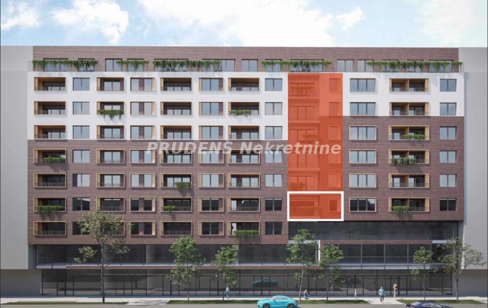 Stan na prodaju u Beogradu, Zeleno brdo, dvosoban, 46m2, cena 138600 evra