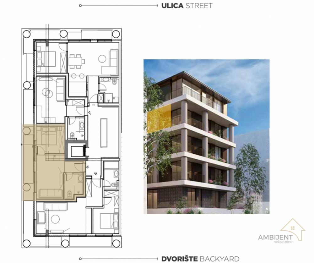 Stan na prodaju u Beogradu, Voždovac, dvosoban, 35m2, cena 131239 evra