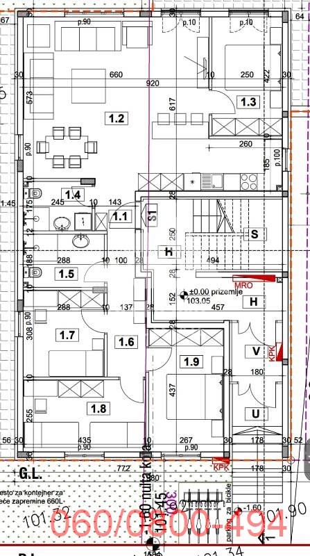 Stan na prodaju u Beogradu, Zemun, 105m2, cena 333696 evra