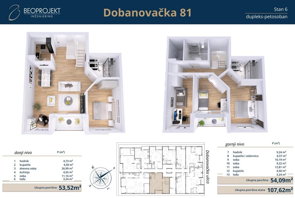 Stan na prodaju u Beogradu, Gornji grad, 92m2, cena 327500 evra