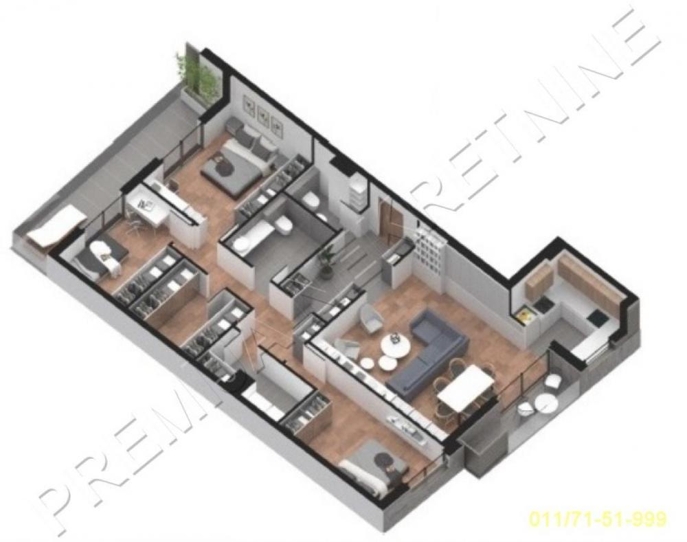 Stan na prodaju u Beogradu, Čubura, cetvorosoban, 113m2, cena 598000 evra