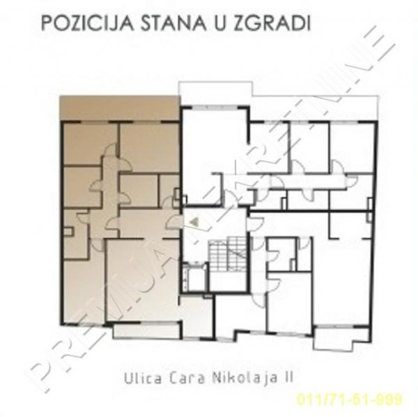 Stan na prodaju u Beogradu, Čubura, cetvorosoban, 113m2, cena 598000 evra