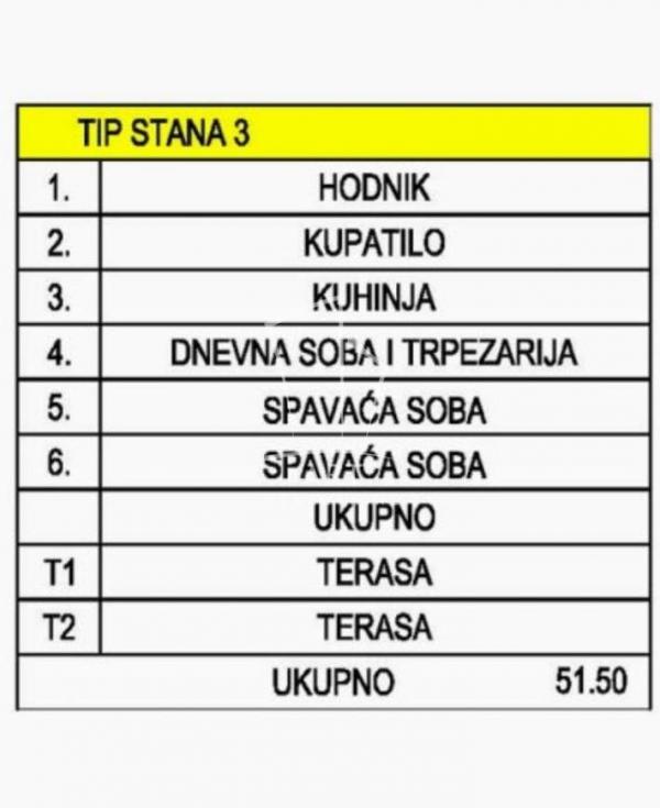 Stan na prodaju u Beogradu, Đeram pijaca, dvosoban, 52m2, cena 250000 evra