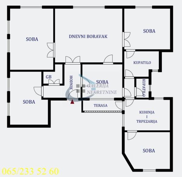 Stan na prodaju u Beogradu, Stari grad, 130m2, cena 680000 evra