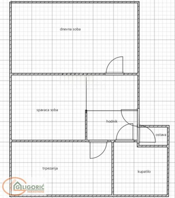 Stan na prodaju u Beogradu, Konjarnik, dvosoban, 50m2, cena 157000 evra