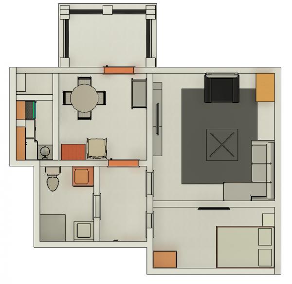 Stan na prodaju u Beogradu, Karaburma, dvosoban, 50m2, cena 165000 evra