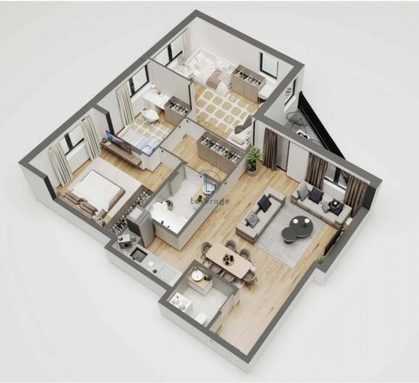 Stan na prodaju u Beogradu, Žarkovo, troiposoban, 78m2, cena 189550 evra