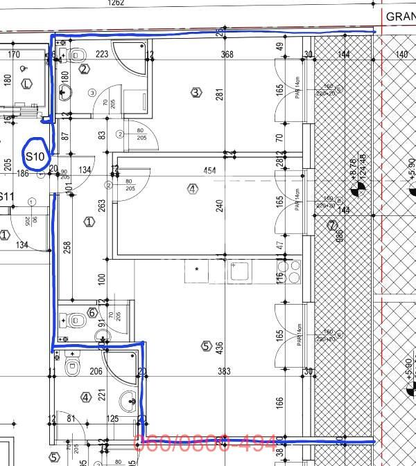 Stan na prodaju u Beogradu, Palilula, trosoban, 65m2, cena 287056 evra