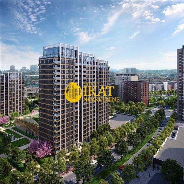 Stan na prodaju u Beogradu, Beograd na vodi, jednosoban, 32m2, cena 167000 evra