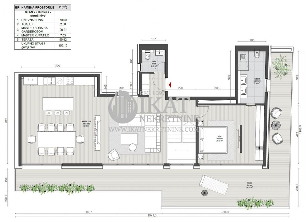 Stan na prodaju u Beogradu, Vračar, 224m2, cena 923709 evra