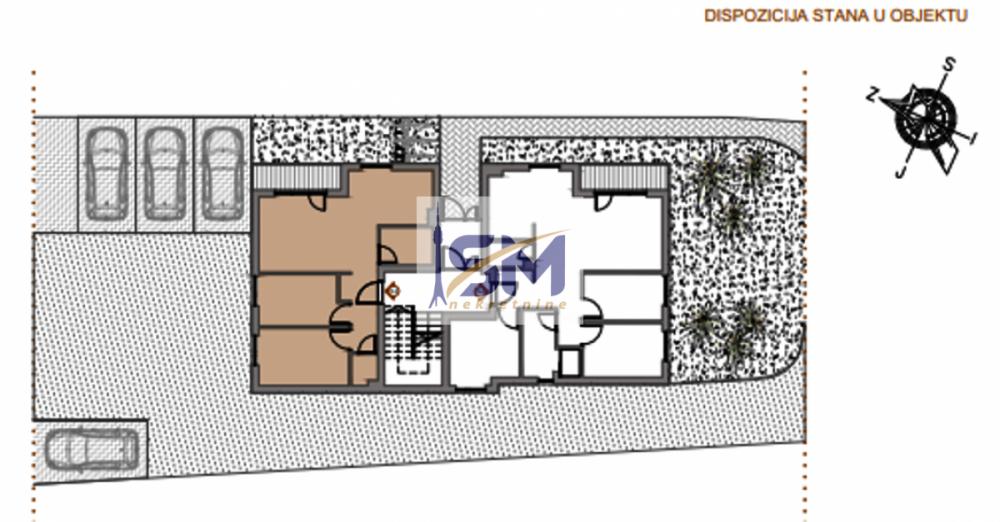 Stan na prodaju u Beogradu, Čukarica, trosoban, 56m2, cena 99500 evra