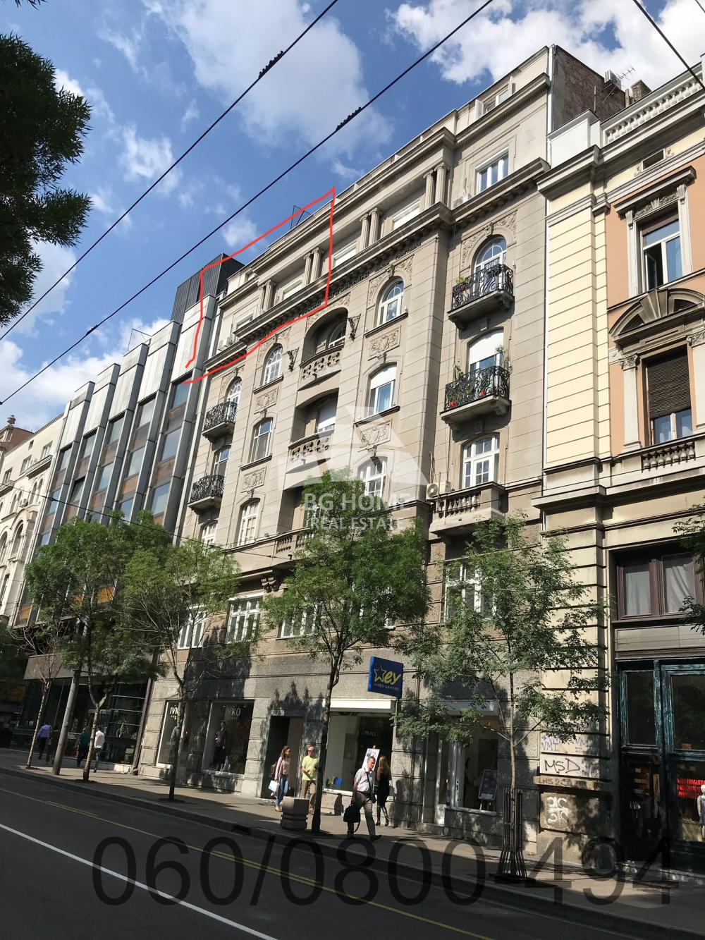 Stan na prodaju u Beogradu, Stari grad, trosoban, 102m2, cena 495000 evra