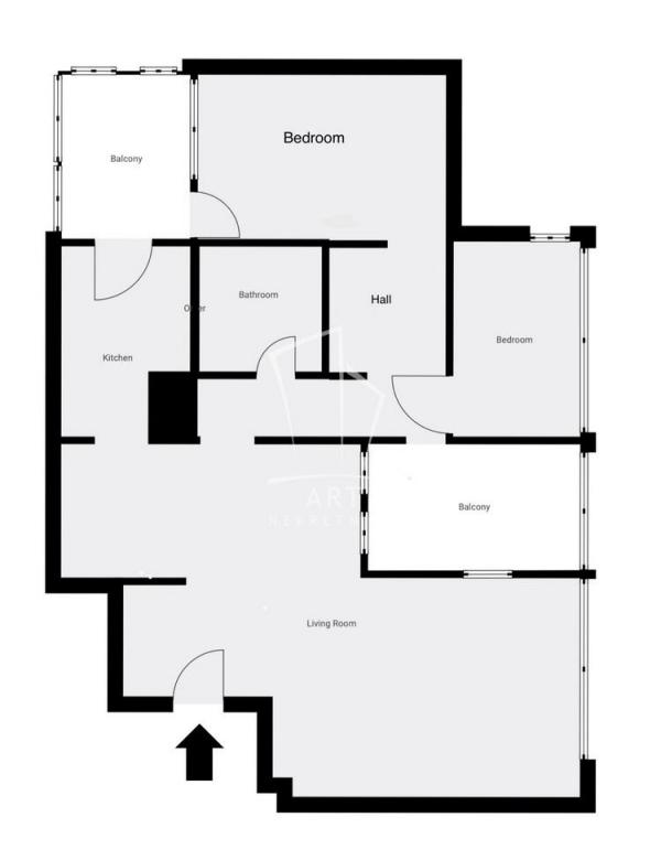 Stan na prodaju u Beogradu, Rakovica, trosoban, 77m2, cena 199000 evra