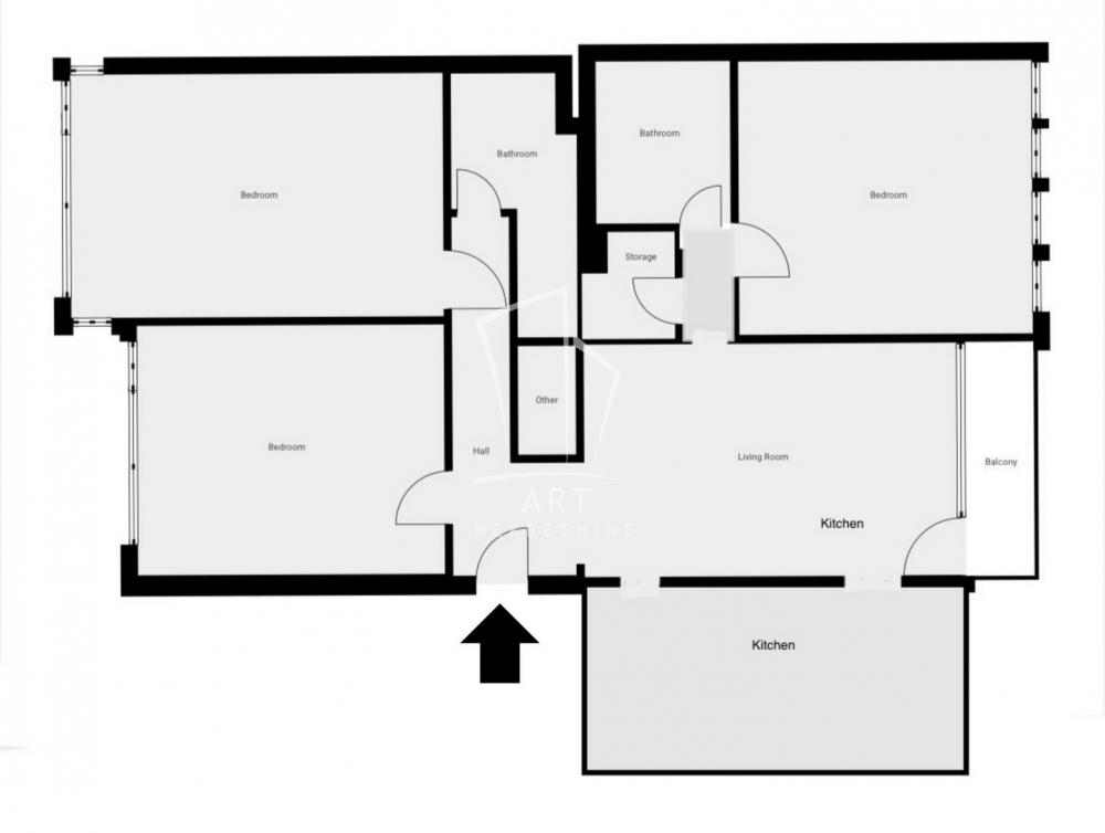 Stan na prodaju u Beogradu, Palilula, cetvorosoban, 120m2, cena 526000 evra