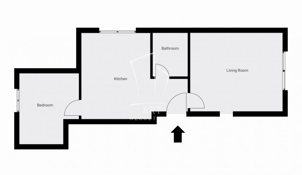 Stan na prodaju u Beogradu, Palilula, dvosoban, 37m2, cena 132000 evra