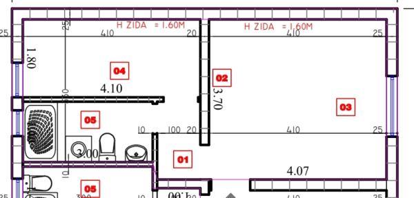 Stan na prodaju u Beogradu, Kaluđerica, jednoiposoban, 29m2, cena 58000 evra