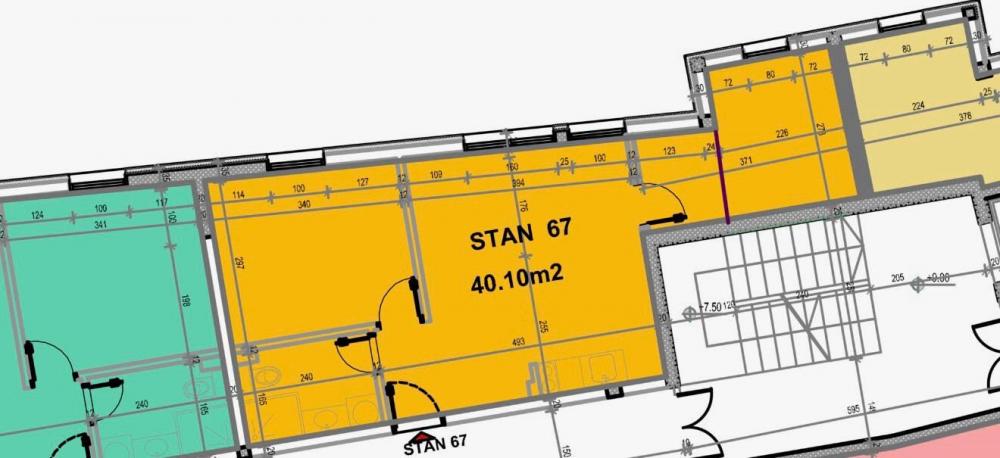 Stan na prodaju u Beogradu, Zvezdara, dvoiposoban, 40m2, cena 140000 evra