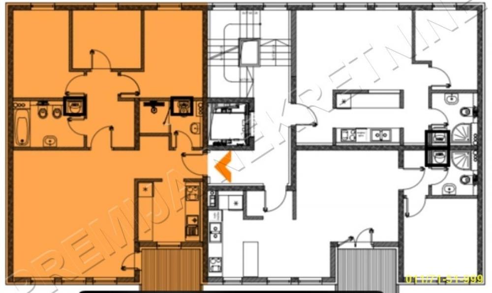 Stan na prodaju u Beogradu, Crveni Krst, troiposoban, 82m2, cena 302000 evra